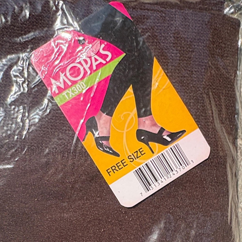 MOPAS Black Free Size Hosiery Tights - Picture 3 of 3
